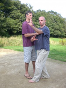 Paul and Energy Arts Instructor Peter Jenkins