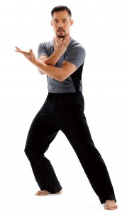 Dr Mark Cheng performing Tai Chi