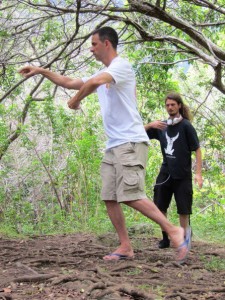 Dejota Apostol moving chi with Dragon and Tiger Qigong