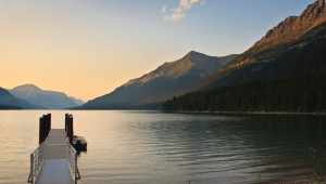 Stillness of a Mountain Lake